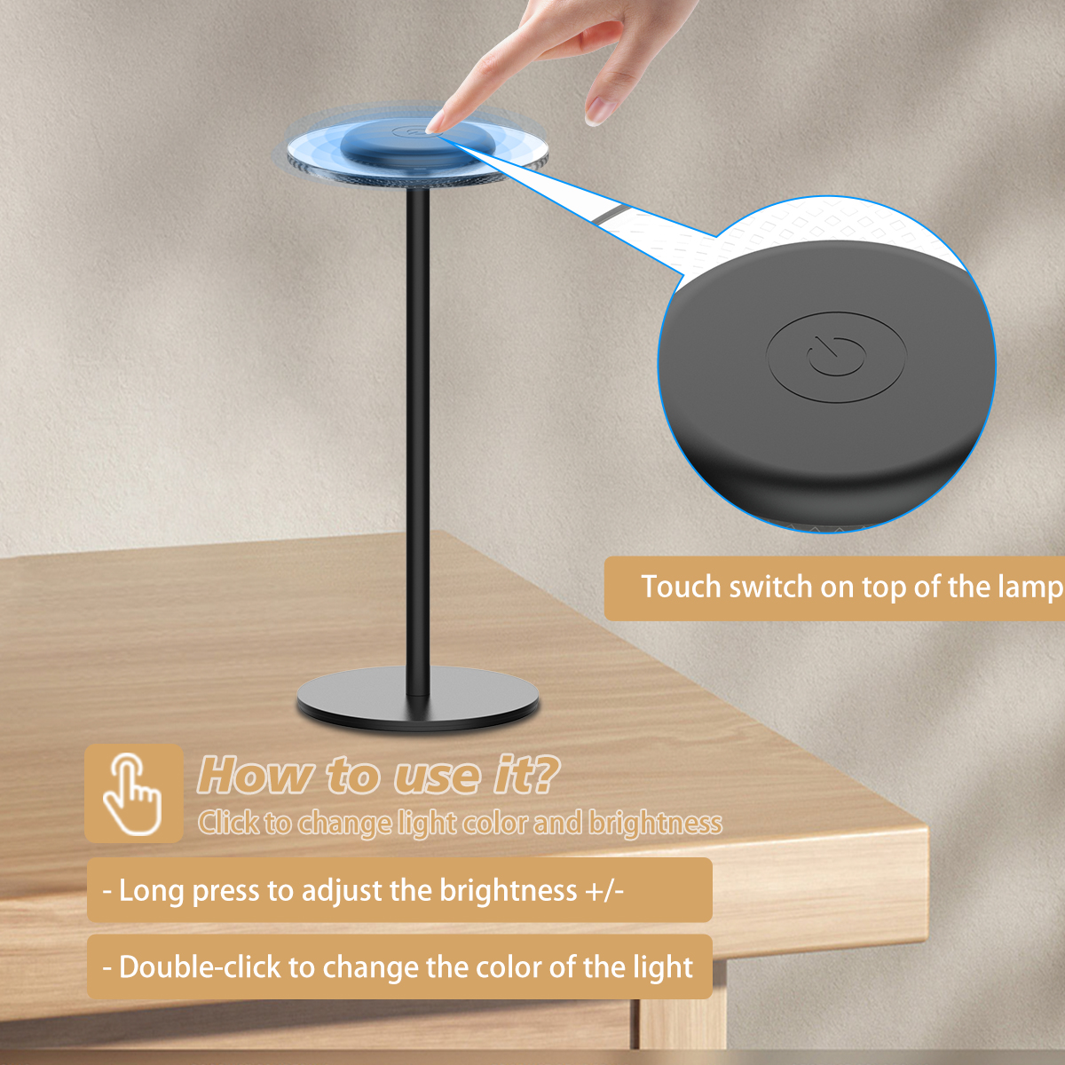 HCP031圆形桌面氛围灯